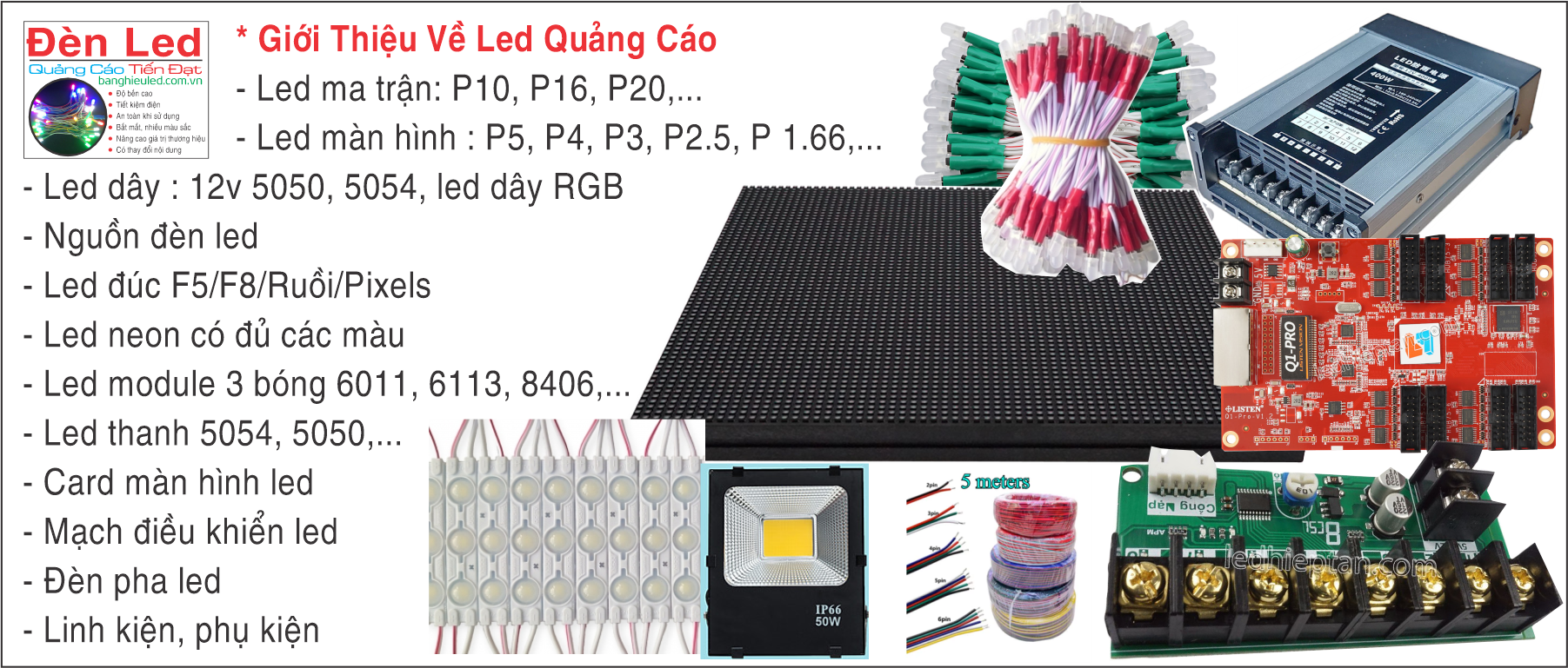 led